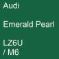 Preview: Audi, Emerald Pearl, LZ6U / M6.